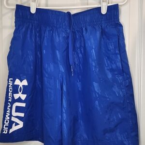 Under Armour Men's Royal Blue Athletic Shorts